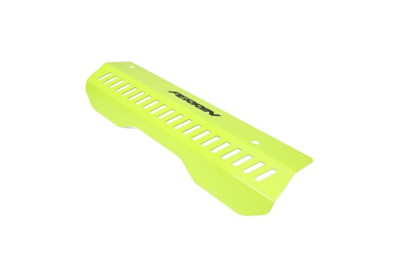 Perrin Performance — PERRIN 22-25 Subaru WRX Pulley Cover - Neon Yellow (SHORT - For Use w/PERRIN AOS) - view 3