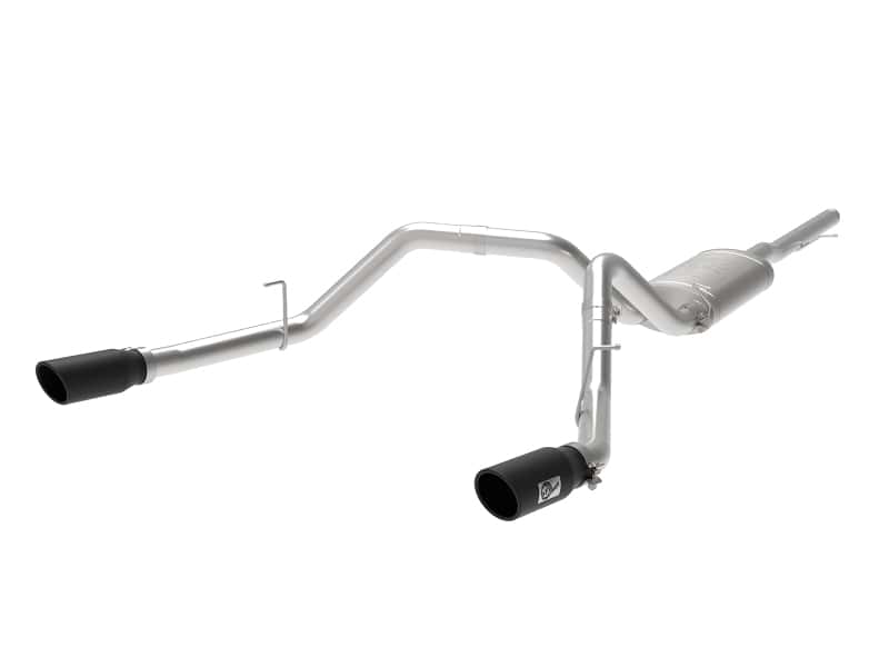 aFe — aFe Apollo GT Series 3in 409SS GM Silverado/Sierra 1500 09-19 V6-4.3/V8-4.8/5.3L - Black
Cat-Back Exhaust - view 1