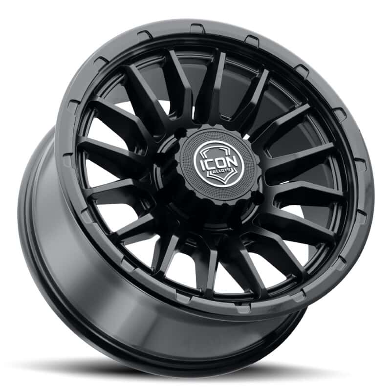 ICON — ICON Alloys Cajon 20x9 / 8x180 / 12mm / 5.5in BS Double Black Wheel
WHEEL - view 4