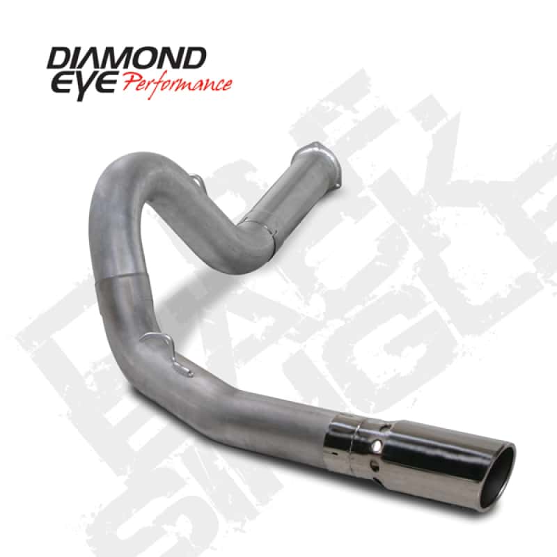 Diamond Eye Performance — Diamond Eye KIT 5in DPF-BACK Single AL 07.5-08 CHEVY 6 6L 2500/3500 BPCKGD BX46X14X14OD EL-PL
KIT; 5in.; DPF-BACK; - view 2