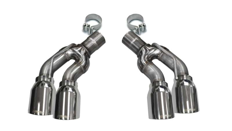 CORSA Performance — Corsa 2016-2019 Cadillac CTS-V 2.75in Inlet / 4.0in Outlet Polished Tip Kit (For Corsa Exhaust Only)
Exhaust - view 6