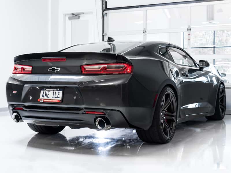 AWE Tuning — AWE Tuning 16-19 Chevrolet Camaro SS Axle-back Exhaust - Track Edition (Chrome Silver Tips)
Track Exhaust - view 3
