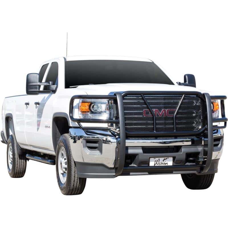 Westin — Westin 2015-2018 GMC Sierra 2500/3500 HDX Grille Guard - Black
Grille Guard - view 6