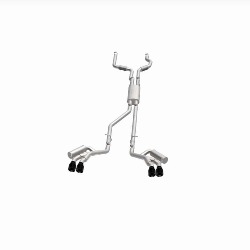 Magnaflow — MagnaFlow 20-21 Ford Explorer 3.0L V6 Dual Exit Quad Black Chrome Tip Street Series Cat-Back Exhaust - view 26