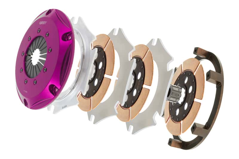 Exedy — Exedy Universal Builder Series Triple Metallic Clutch Does NOT Incl FW Req. Custom Clutch Actuation
Hyper Builder Series - view 3