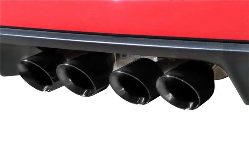 CORSA Performance — Corsa 2009-2013 Xtreme Axle-Back Exhaust w/Dual Black 3.5in Tips 09-13 Chevrolet Corvette C6 6.2L V8
Exhaust - view 4