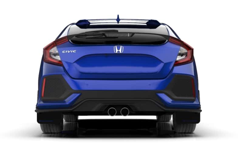 Rally Armor — Rally Armor 17-21 Honda Civic EX/EX-L/LX (Hatchback) Black UR Mud Flap Dark Grey Logo
Mud Flap - view 4