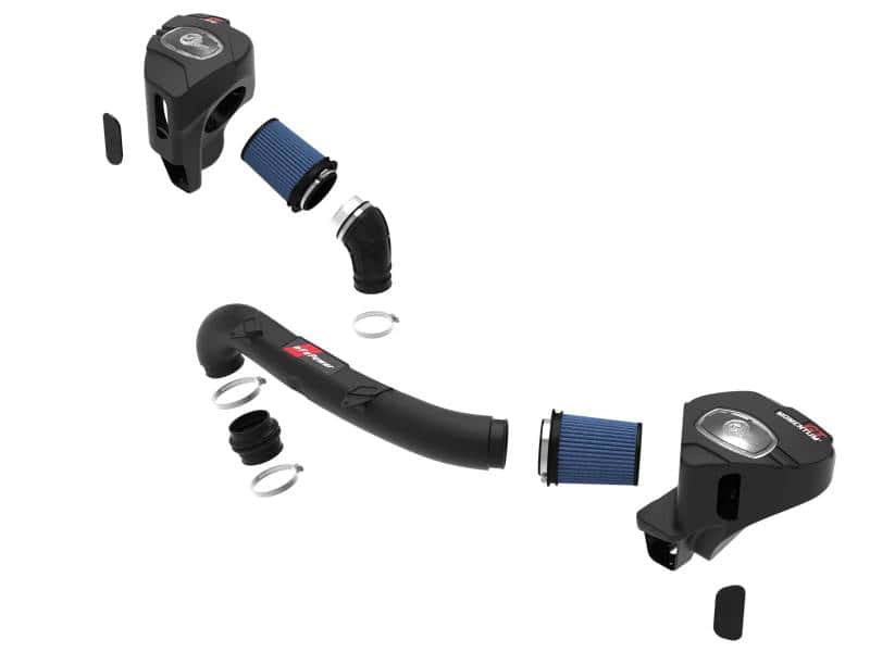 aFe — aFe 21-22 BMW M3/M4 (G80/82/83)L6-3.0L (tt) S58 Momentum GT Cold Air Intake System w/ Pro 5R Filters
Momentum GT Intake - view 2