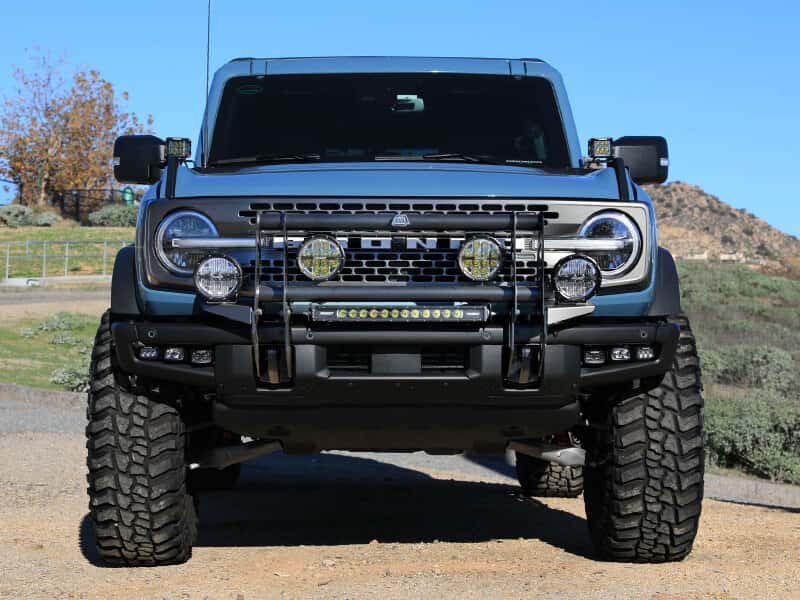 aFe — aFe 21-25 Ford Bronco Terra Guard Bull Bar w/ RIGID Lights
Terra Guard Bull Bar - view 4