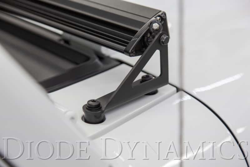 Diode Dynamics — Diode Dynamics 18-21 Jeep JL Wrangler/Gladiator Hood Bracket Kit - view 5