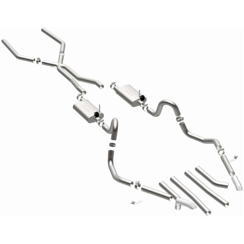 Magnaflow — MagnaFlow Sys C/B 68-72 GM A-Body Chevelle et
Crossmember-Back
Cat-Back - view 3