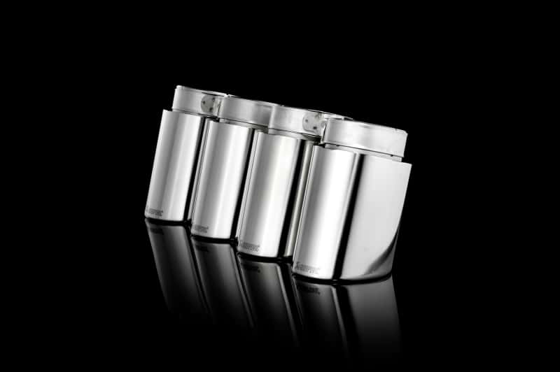 Akrapovic — Akrapovic 11-17 BMW M5 (F10) Tail Pipe Set (Titanium)
Tail Pipe Set - view 3