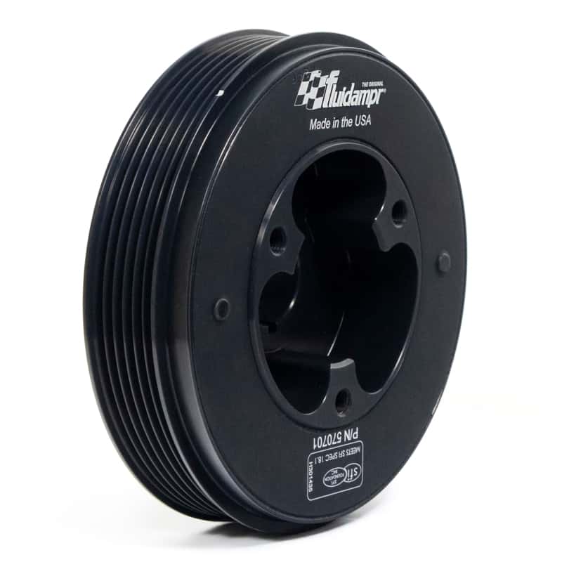 Fluidampr — Fluidampr 08-15 Mitsubishi Evo X Steel Internally Balanced Damper
Harmonic Balancer - view 1