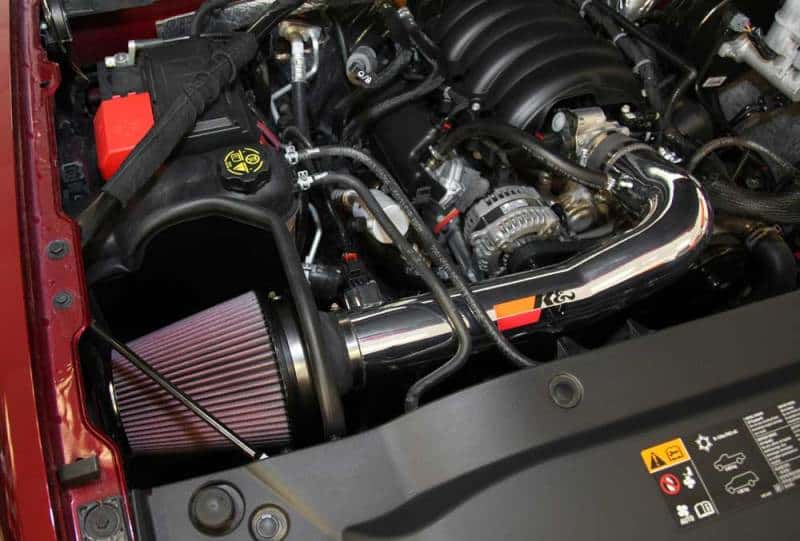 K&N Engineering — K&N 77 Series Performance Intake Kit for 2014 Chevrolet Silverado/GMC Sierra 1500 4.3L V6
Performance Air Inta
Air Intake System - view 7