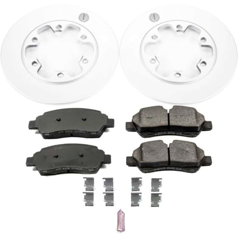PowerStop — Power Stop 15-18 Ford Transit-350 HD Rear Z17 Evolution Geomet Coated Brake Kit - view 1