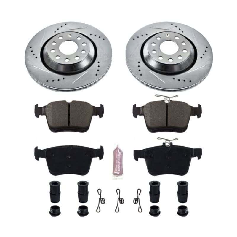 PowerStop — Power Stop 17-18 Audi RS3 Rear Z23 Evolution Sport Brake Kit - view 1