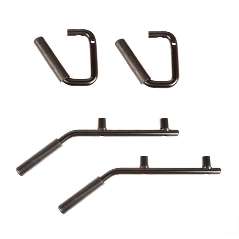 Rugged Ridge — Rugged Ridge Steel Grab Handles F/R Kit Black 07-18 Jeep Wrangler JK/JKU
Interior Grab Bar
OFFROAD_INTERIOR - view 4