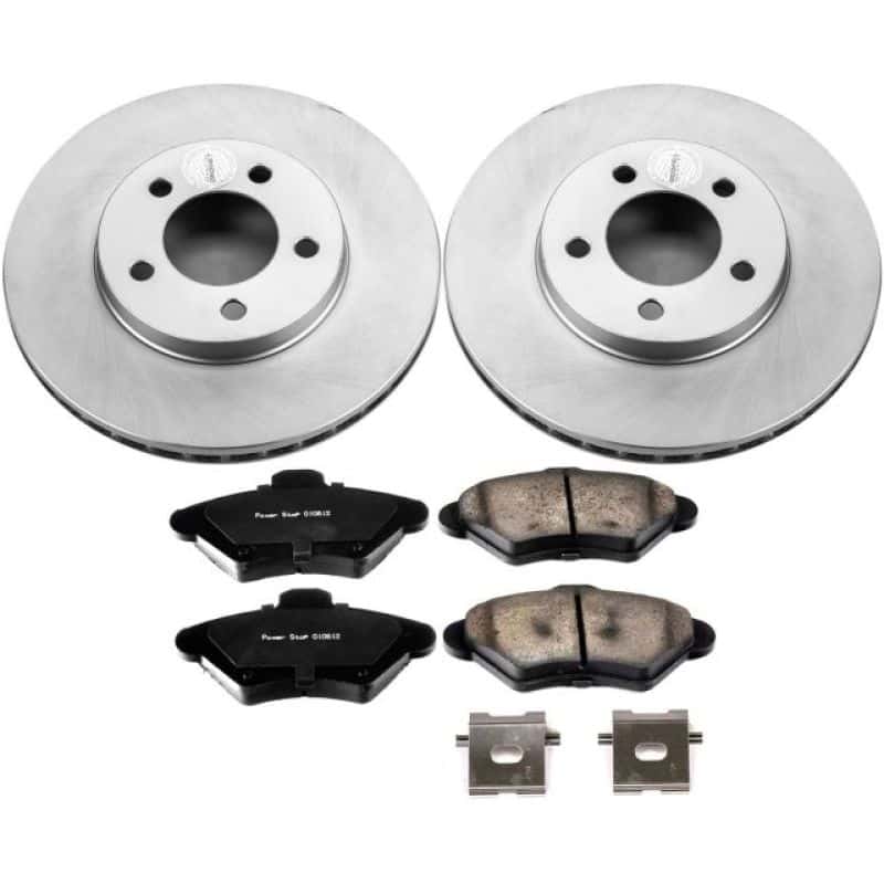 PowerStop — Power Stop 93-97 Ford Thunderbird Front Z17 Evolution Geomet Coated Brake Kit - view 1