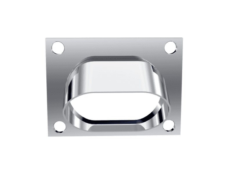 QTP — QTP Bolt-On QTEC Low Profile Oval Turn Down - view 3