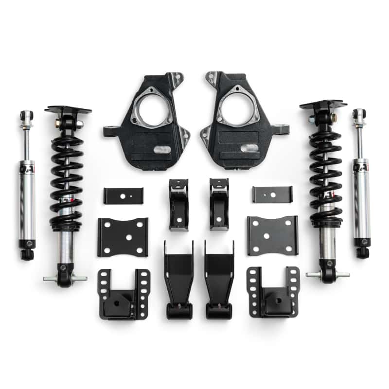 QA1 — QA1 07-16 Chevrolet Silverado 2WD Lowering Kit w/ Spindles Single Adjustable 4in-6in
Slvrado Lowering Kit - view 1