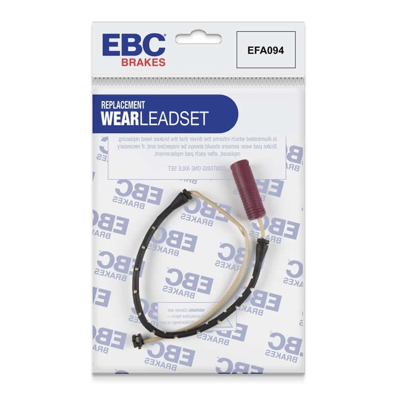 EBC — EBC 95-01 BMW 750iL 5.4 (E38) Front Wear Leads
DscBrkPadWrSnsr - view 2