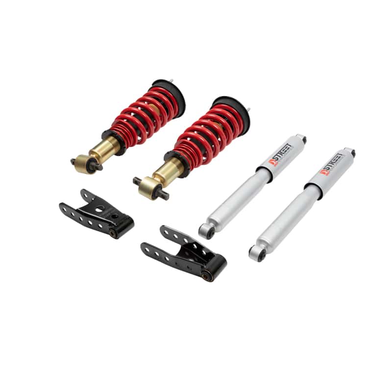 Belltech — Belltech Coilover Kit 07-18 GM Sierra 1500 All Cabs/Short Bed F -1in to -3in / R 2in to -2in 2/4WD
PERF COILOVER KIT - view 7