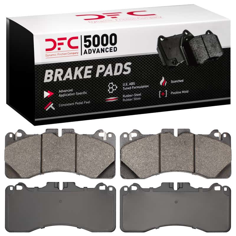 DFC — DFC 10-25 Lexus RC F Front 5000 Advanced Low Metallic Brake Pads
DFC Brake Pad Set - view 4