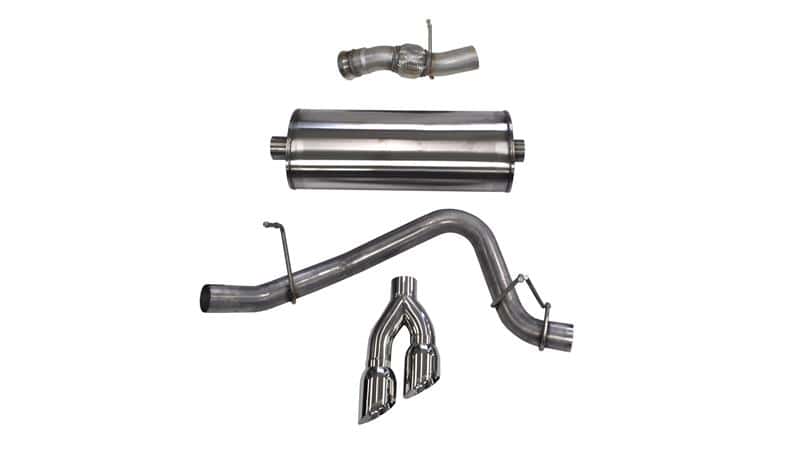 CORSA Performance — Corsa 2015-2020 GMC Yukon Denali 6.2L V8 Single Side Exit Cat-Back Exhaust w/ Polished Tips
Exhaust - view 2