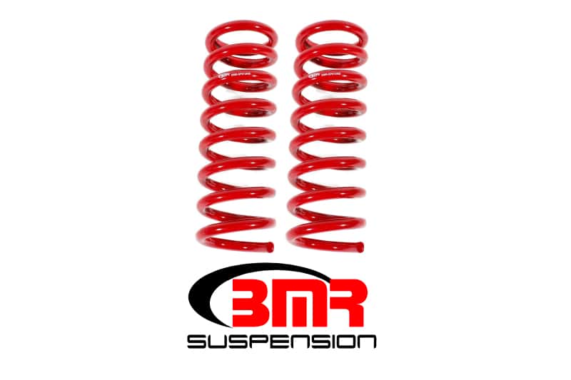 BMR Suspension — BMR 64-72 A-Body Front Lowering Springs - Red
Lowering Springs - view 1