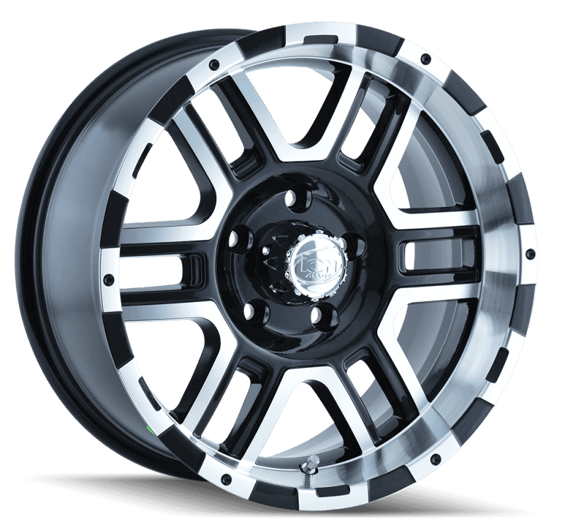ION Wheels — ION Type 179 16x8 / 8x165.1 BP / 10mm Offset / 130.8mm Hub Black/Machined Wheel
ION 179 - view 1