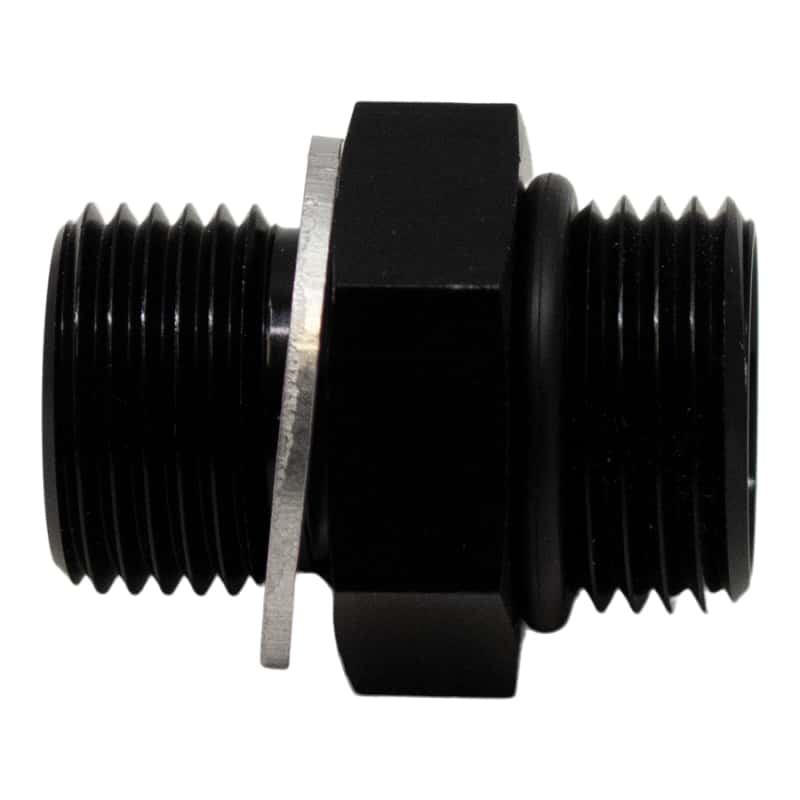 DeatschWerks — DeatschWerks 6AN ORB Male to M14 X 1.5 Metric Male (Incl O-Ring and Washer) - Anodized Matte Black
Lines & Fittings - view 1