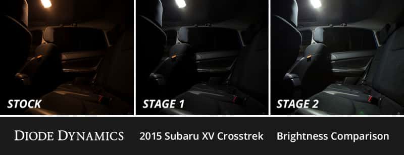 Diode Dynamics — Diode Dynamics 13-16 Subaru XV Crosstrek Interior LED Kit Cool White Stage 2 - view 3