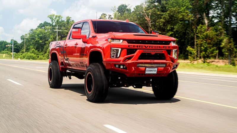 Cognito — Cognito 20-24 Chevy/GMC Silv/Sierra 2500/3500 HD 2WD/4WD 7in Perf Lift Kit w/ Fox PSRR 2.0 Shocks
Suspension Lift Kit - view 5