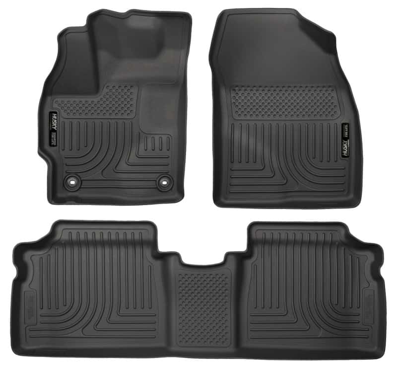Husky Liners — Husky Liners 2015 Toyota Prius WeatherBeater Black Front & 2nd Seat Floor Liners
Floor Liners - view 2