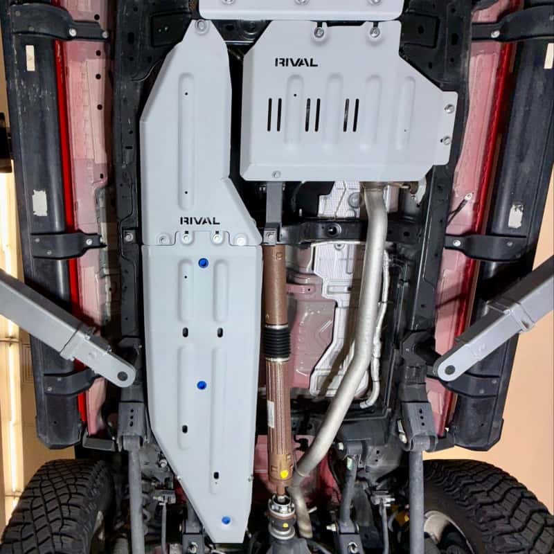 Rival 4x4 — Rival 2024-2026 Ford Ranger Aluminum Transfer Case Skid Plate - view 2