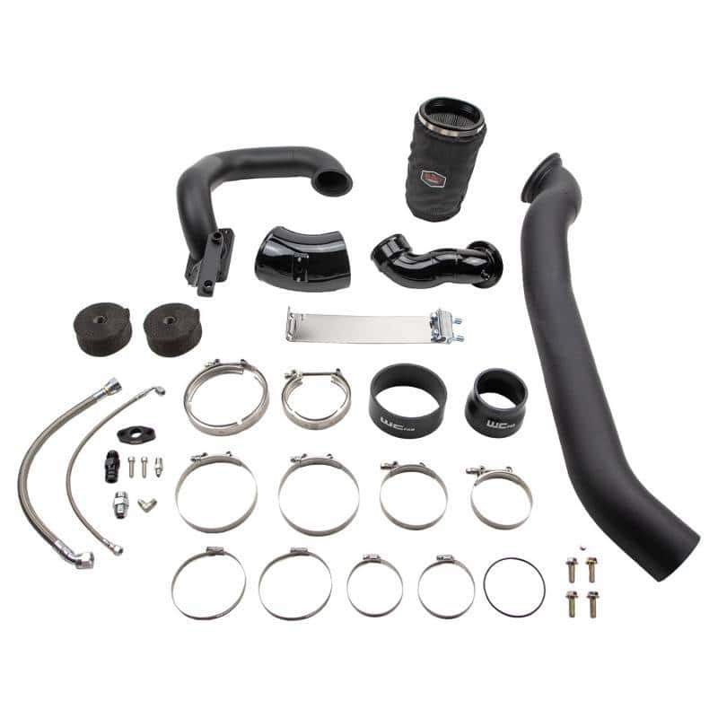 Wehrli — Wehrli 03-07 Dodge 5.9L Cummins S400 Twin Turbo Kit (No Turbo) - Flat Black
S400/Stk 03-07 FB - view 2