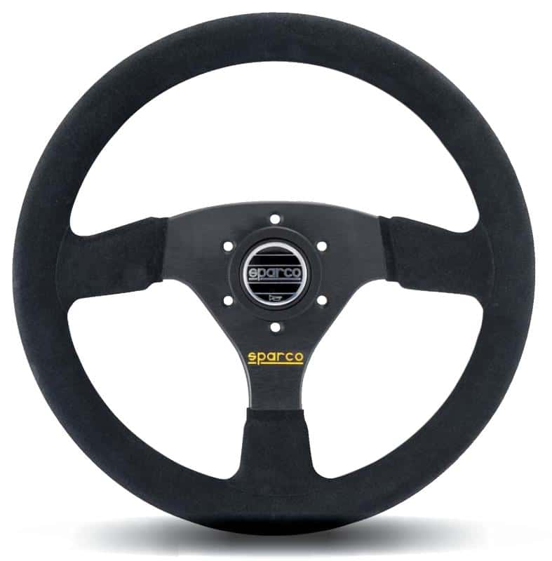 SPARCO — Sparco Steering Wheel 323 Suede Black - view 2