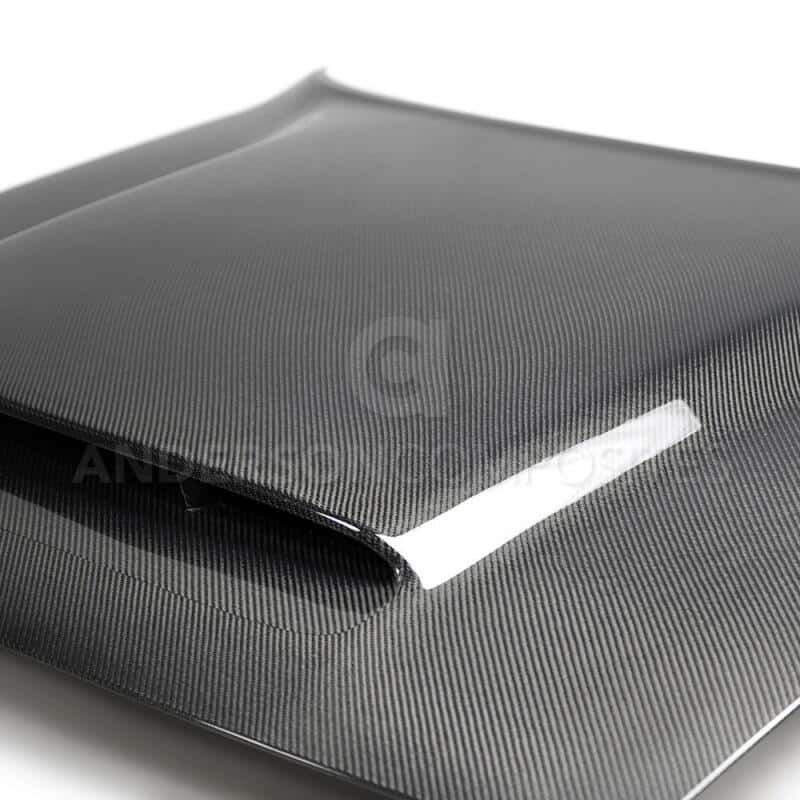 Anderson Composites — Anderson Composites 2018 Dodge Demon Type-OE Carbon Fiber Hood - view 5