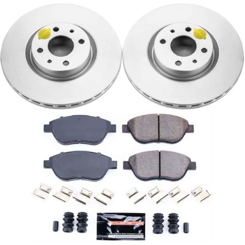 PowerStop — Power Stop 12-18 Fiat 500 Front Z23 Evolution Sport Coated Brake Kit - view 1