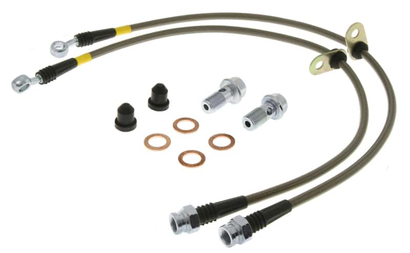 Stoptech — StopTech 00-04 Ferrari F360/04-05 F360 Stradale Rear Stainless Steel Brake Line Kit
SS Brake Lines - view 1