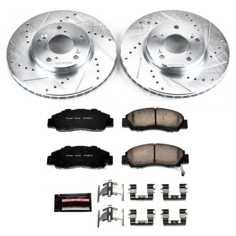 PowerStop — Power Stop 98-02 Honda Accord Front Z23 Evolution Sport Brake Kit - view 1