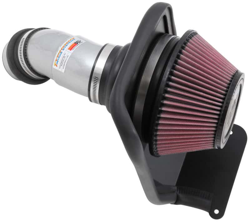 K&N Engineering — K&N 14-16 Kia Soul L4 2.0L Typhoon Cold Air Intake Aluminum Silver
Performance Air Inta
Air Intake System - view 1