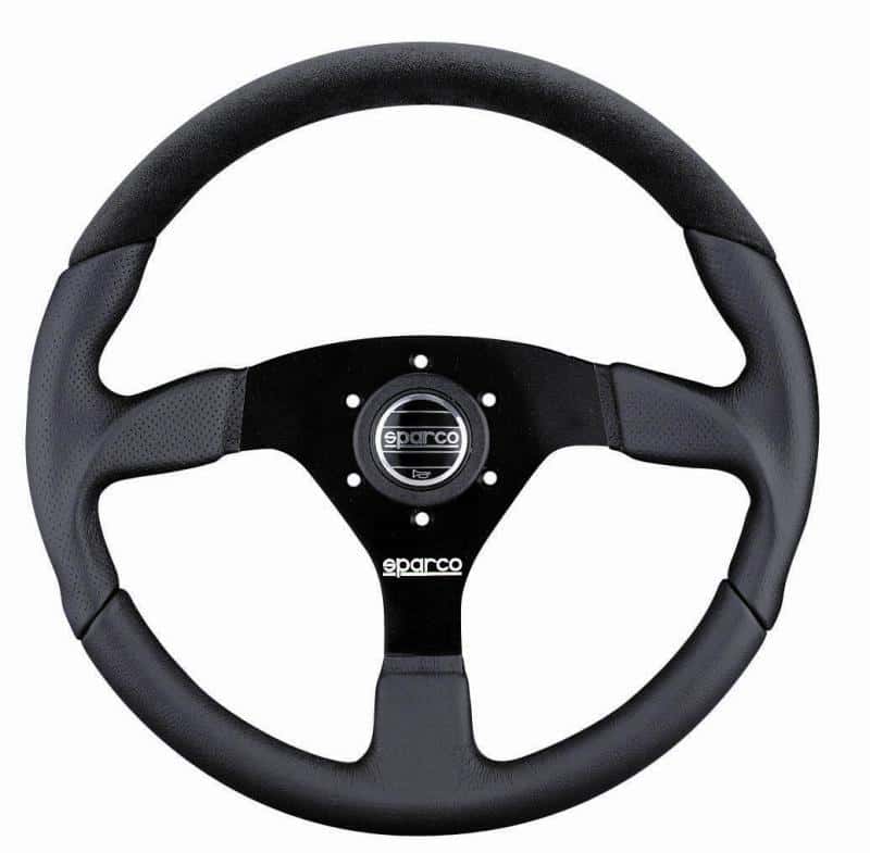 SPARCO — Sparco Steering Wheel L505 Lap 5 Blk/Blk/Blk - view 1