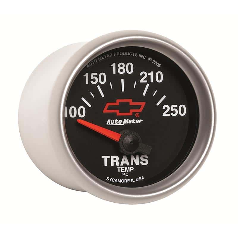 AutoMeter — Autometer GM Bowtie Black 2-1/16in 100-250 Degree F Electronic Transmission Temperature Gauge
2-1/16" TRANS TEMP, - view 5