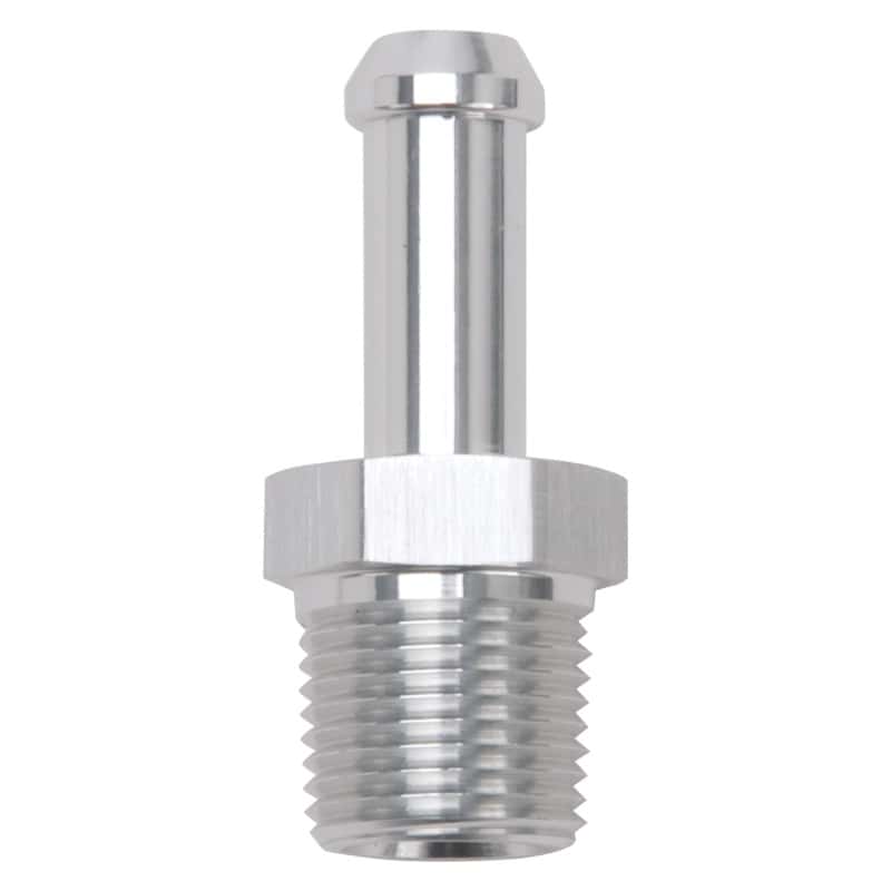 Edelbrock — Edelbrock Hose End Straight 3/8In NPT to 3/8In Barb Clear Anodize
KIT PARTS - view 1