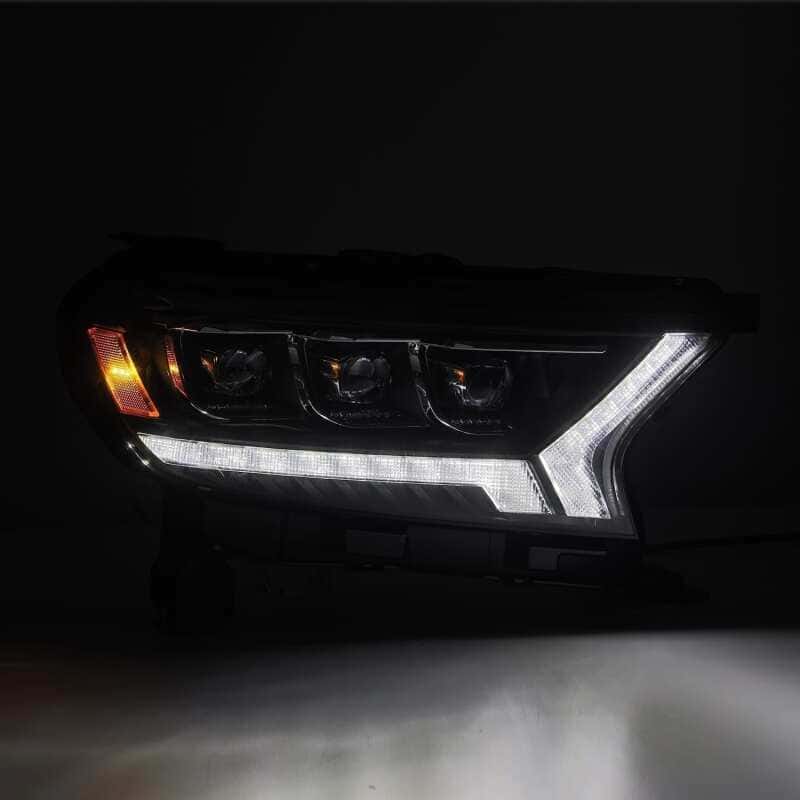 AlphaRex — AlphaRex 19-21 Ford Ranger NOVA LED Proj Headlights Plank Style Black w/Activ Light/Seq Signal/DRL
Projector Headlights - view 6