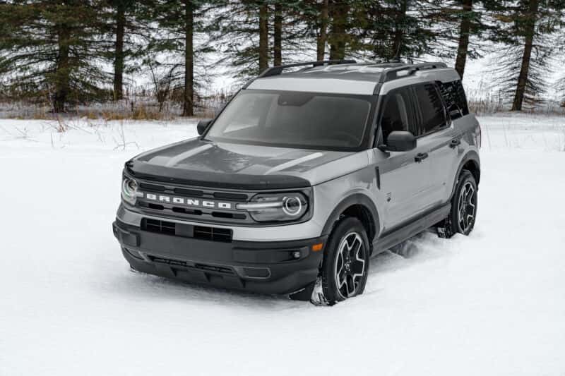Husky Liners — Husky Liners 21-24 Ford Bronco 2/4dr (Excl. Raptor) Aeroskin Hood Protector - Smoke
Hood Shields - view 2