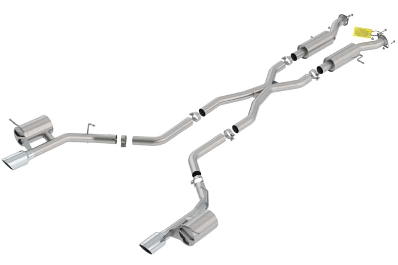 Borla — Borla 18-20 Dodge Durango SRT 6.2L V8 2.75in ATAK SS Catback Exhaust
Cat-Back System - view 1