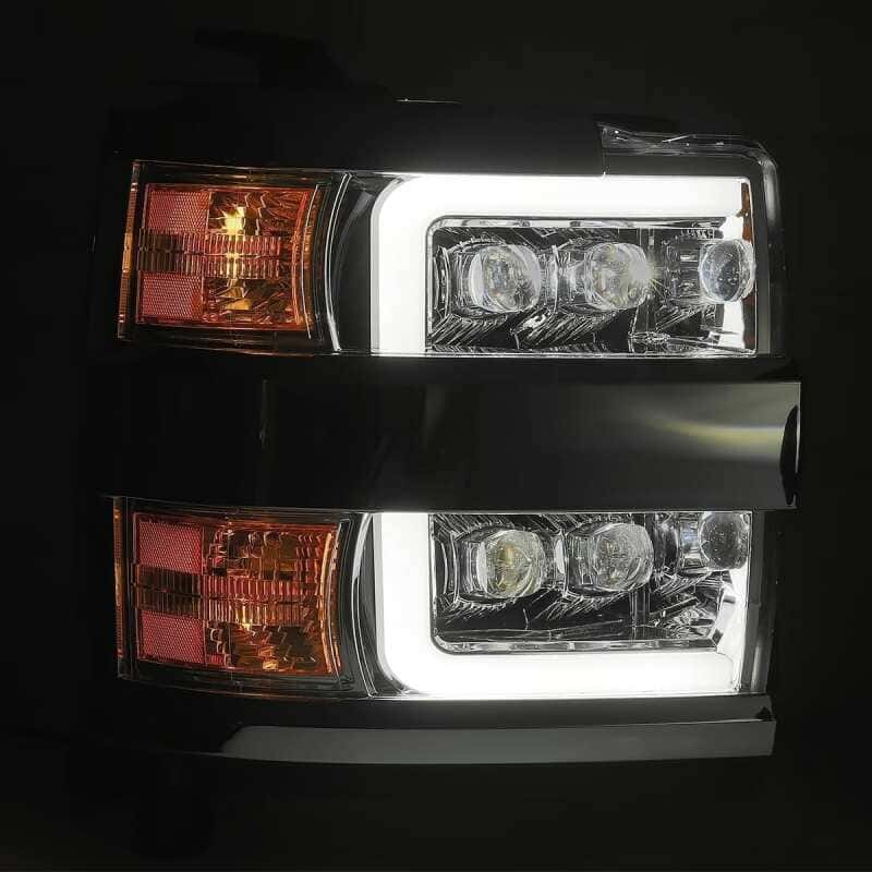 AlphaRex — AlphaRex 15-18 Chevy 2500HD NOVA LED Proj Headlight Plank Style Jet Blk w/Activ Light/Seq Signal/DRL
Projector Headlights - view 5