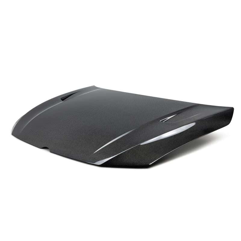 Seibon — Seibon 22-23 Volkswagen Golf GTI/R  TM-Style Carbon Fiber Hood - view 2